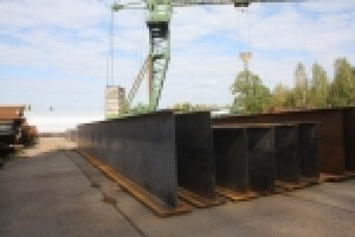 1000 m.p. of welded beams of own production