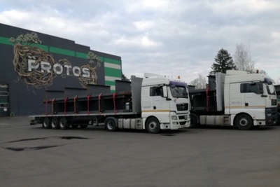 Shipped 2 728,218 tons for upgrading of the bridge